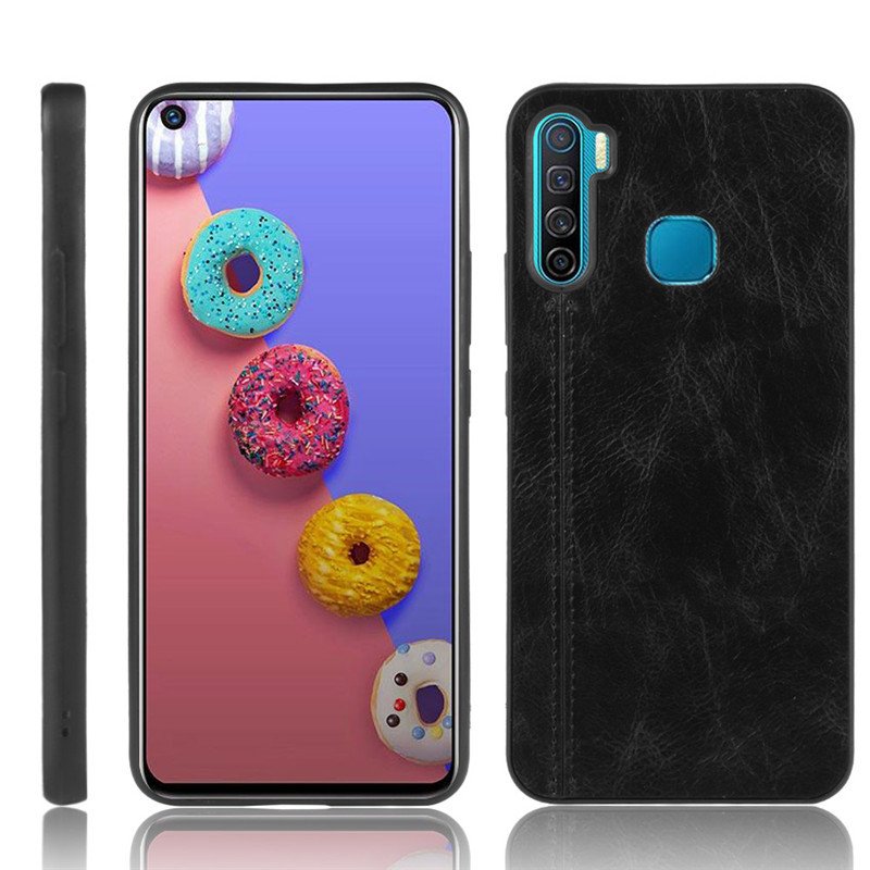 Ready Stock - Phone Case for Infinix S5 / S5 Lite TPU Leather Shockproof Protective Cover