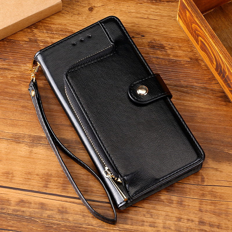 Wallet Case For Galaxy S10 S10 Plus S9 Plus Note 9 Note 10 Note 10 Note 8 S7 Edge [Retro fashion] Wallet Case