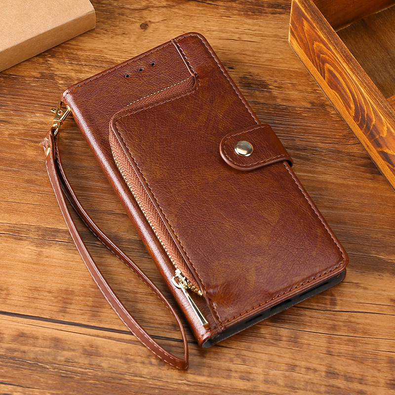 Wallet Case For Galaxy S10 S10 Plus S9 Plus Note 9 Note 10 Note 10 Note 8 S7 Edge [Retro fashion] Wallet Case