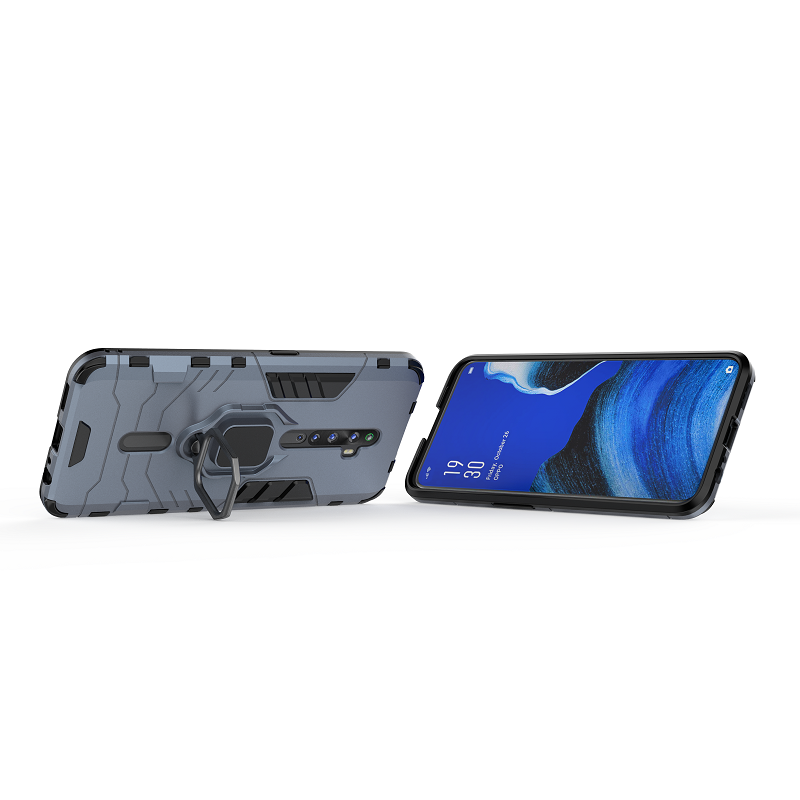 Phone Cases for OPPO Reno 2F / Reno2 F 6.5&apos;&apos; Amor Cover with Car Magnetic Ring Holder