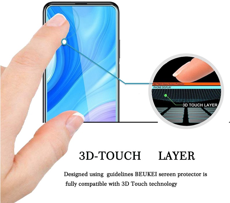 [2-Pack]-Shinwo Huawei Y9S Huawei P Smart Pro 2019 [9H HD Clear Tempered Glass] Screen Protector