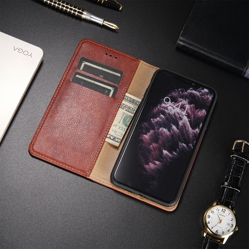 Wallet Case for Samsung Galaxy S20 S20 Plus S20 Ultra S5 S6 S7 Edge Note 10 Plus S10 [Magnetic Flip]