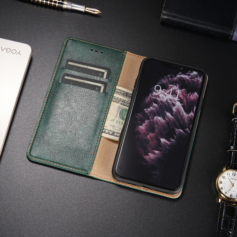Wallet Case for Samsung Galaxy S20 S20 Plus S20 Ultra S5 S6 S7 Edge Note 10 Plus S10 [Magnetic Flip]