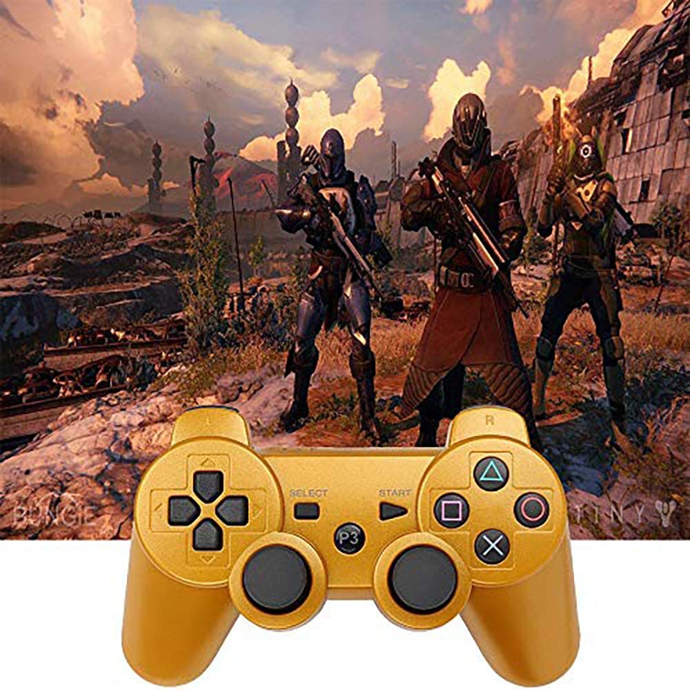 PS3 Controller Wireless Double Shock Gamepad for Playstation 3 Remotes Sixaxis Bluetooth