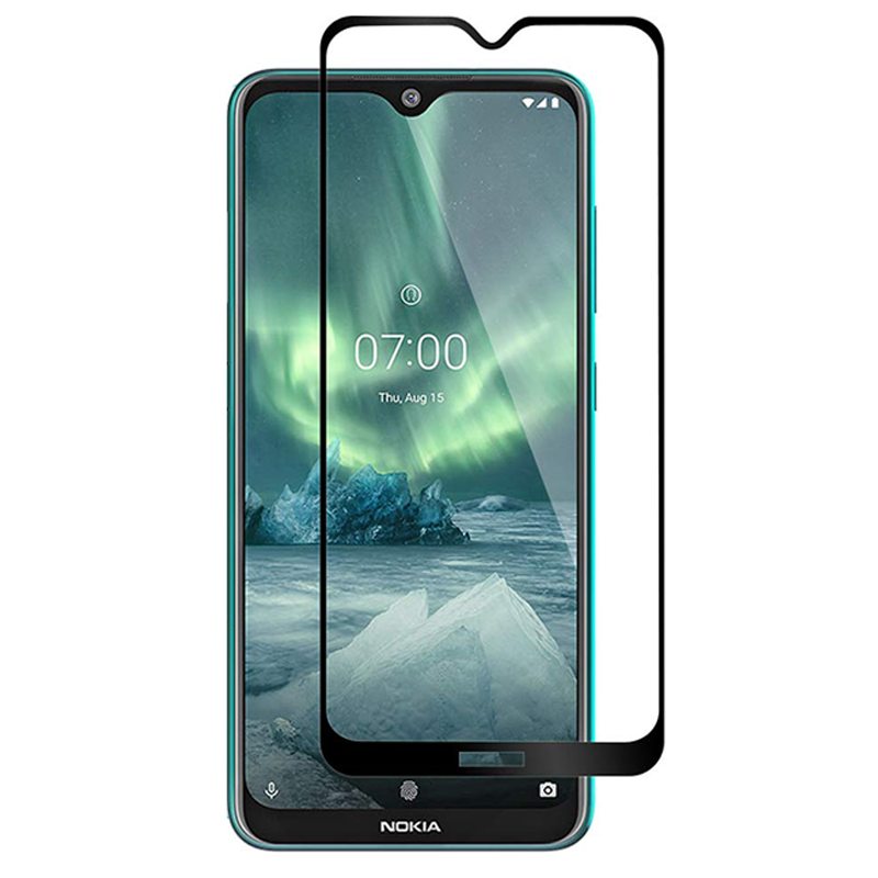 1x Nokia 2.3 Phone Case + [Full Glue Cover Tempered Glass] Screen Protector