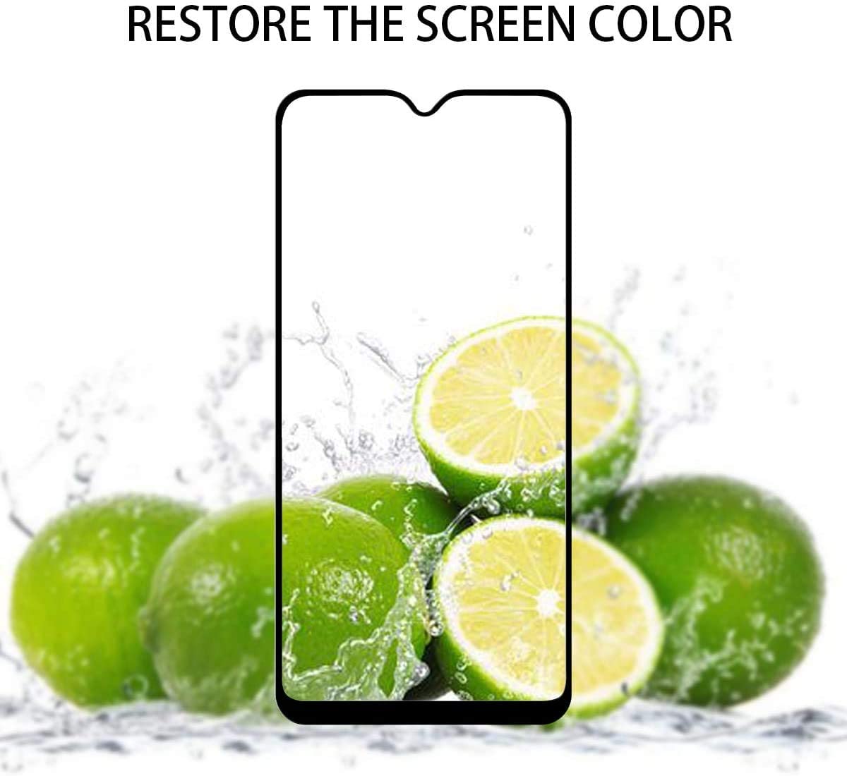 1x Samsung Galaxy A01 Phone Case + [Full Glue Cover Tempered Glass] Screen Protector