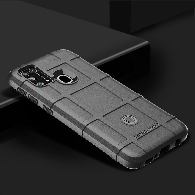 Casing for Samsung Galaxy M31 M21 Phone Cases Rugged Shield Silicone Shock-Proof Cover