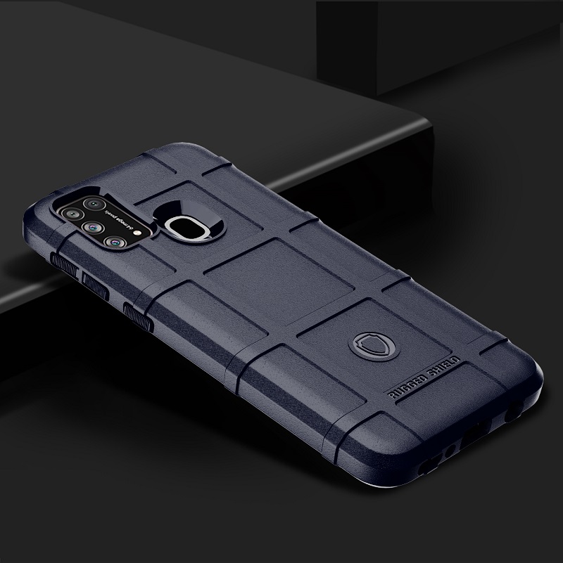 Casing for Samsung Galaxy M31 M21 Phone Cases Rugged Shield Silicone Shock-Proof Cover