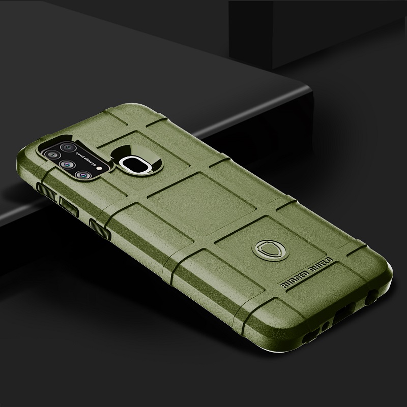 Casing for Samsung Galaxy M31 M21 Phone Cases Rugged Shield Silicone Shock-Proof Cover