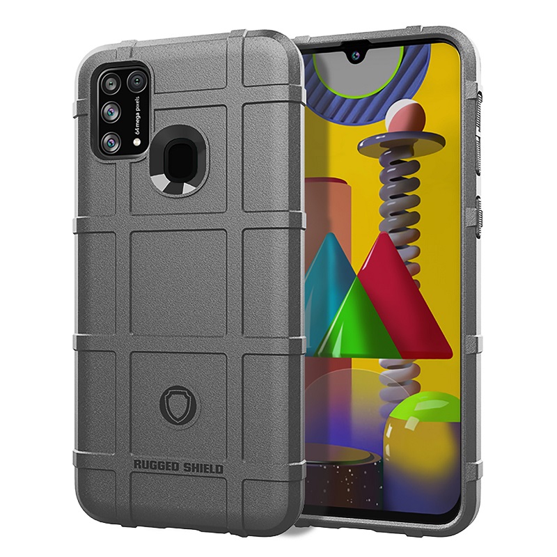 Casing for Samsung Galaxy M31 M21 Phone Cases Rugged Shield Silicone Shock-Proof Cover