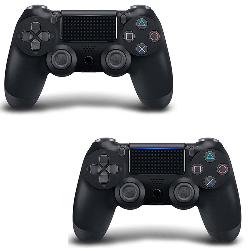 2 Pieces PS4 Game Controller-Double Shock 4 Wireless Controller for Playstation 4-six-axis Joystick