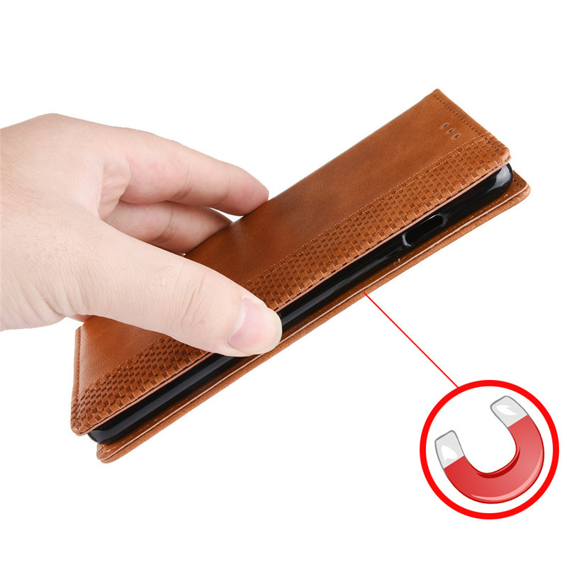 New Shinwo - Wallet Case For Infinix Smart 4 Infinix Smart 4c [Flip Vintage Leather] Case