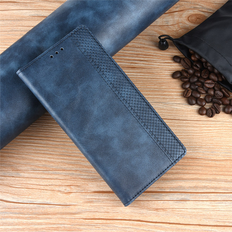 New Shinwo - Wallet Case For Infinix Smart 4 Infinix Smart 4c [Flip Vintage Leather] Case