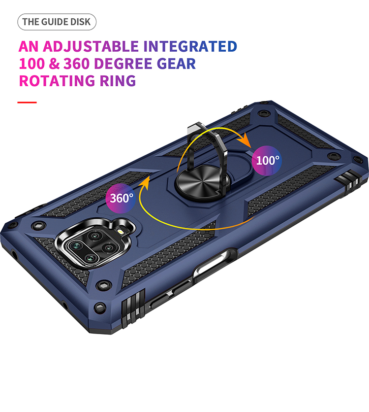 1x Xiaomi Redmi Note 9S / Note 9 Pro Phone Case + [Full Glue Cover Tempered Glass] Screen Protector