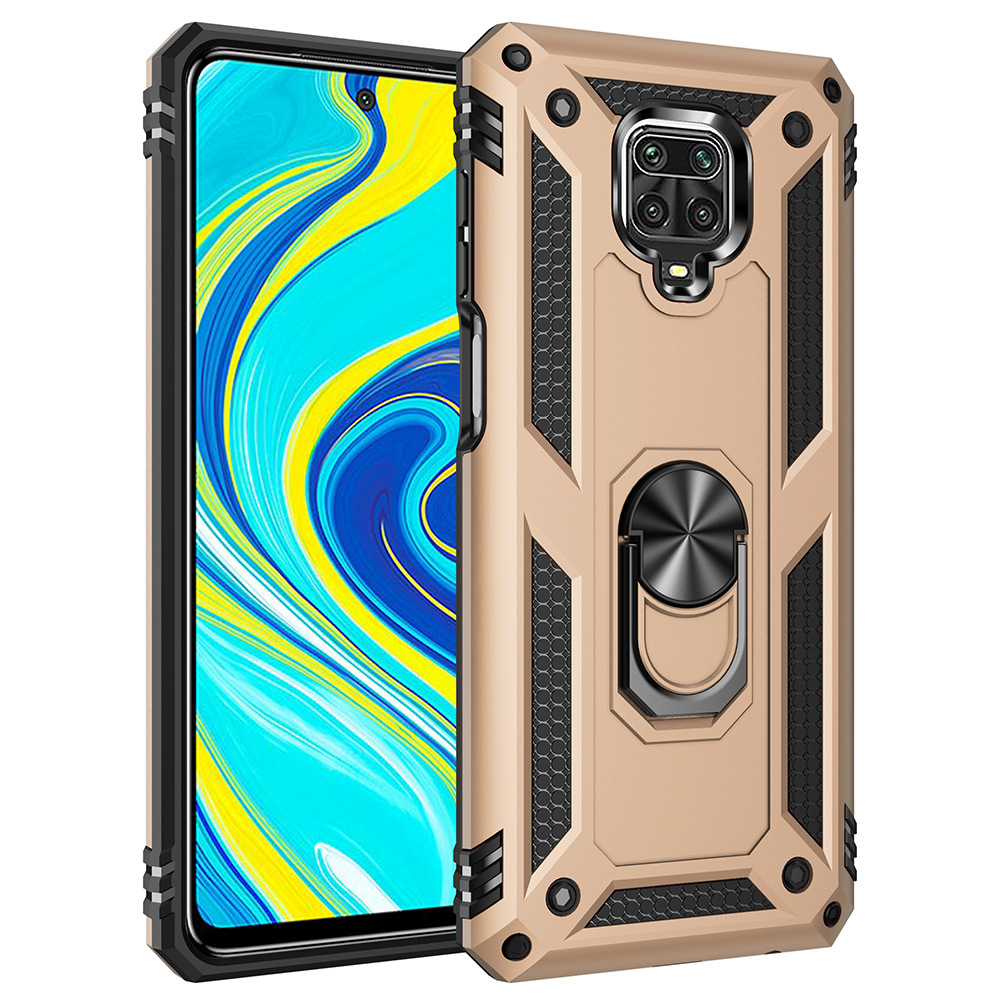 1x Xiaomi Redmi Note 9S / Note 9 Pro Phone Case + [Full Glue Cover Tempered Glass] Screen Protector