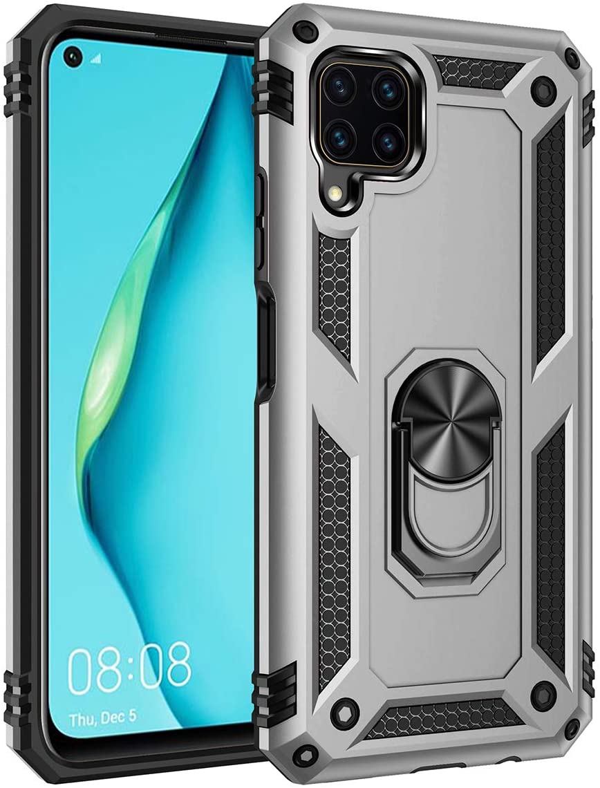 [1-Pack] Huawei Nova 7i Phone Case + [9H HD Clear Tempered Glass] Screen Protector