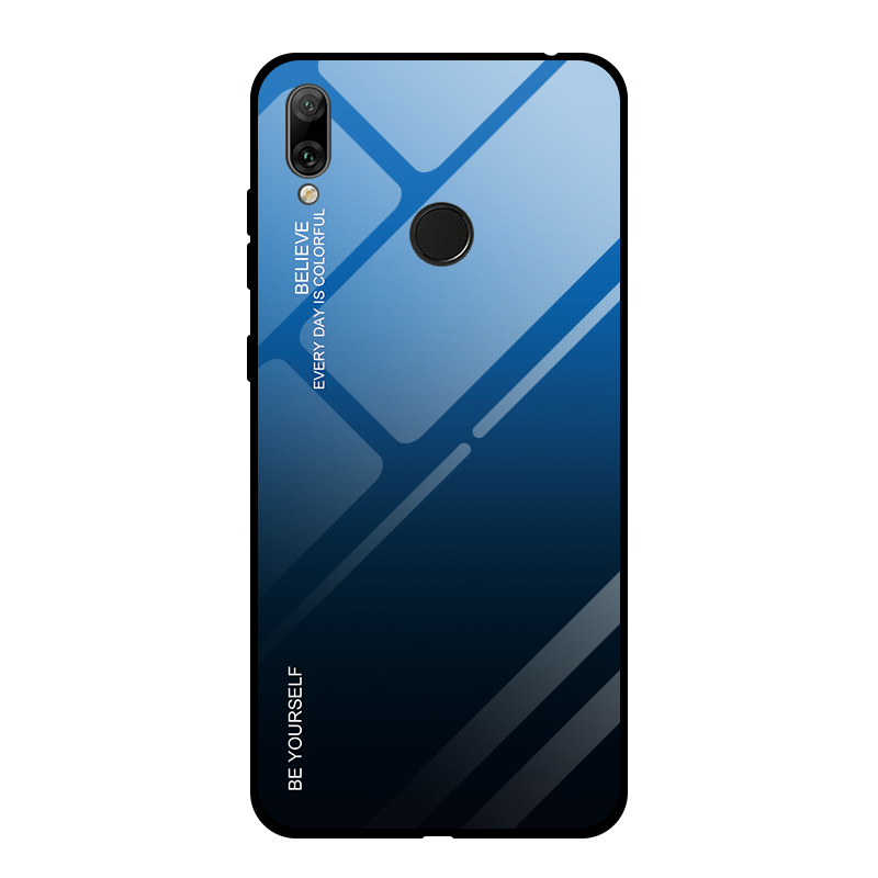 [1-Pack] Huawei Y7 2019 / Y7 Prime 2019 Phone Case + [Full Cover Tempered Glass] Screen Protector