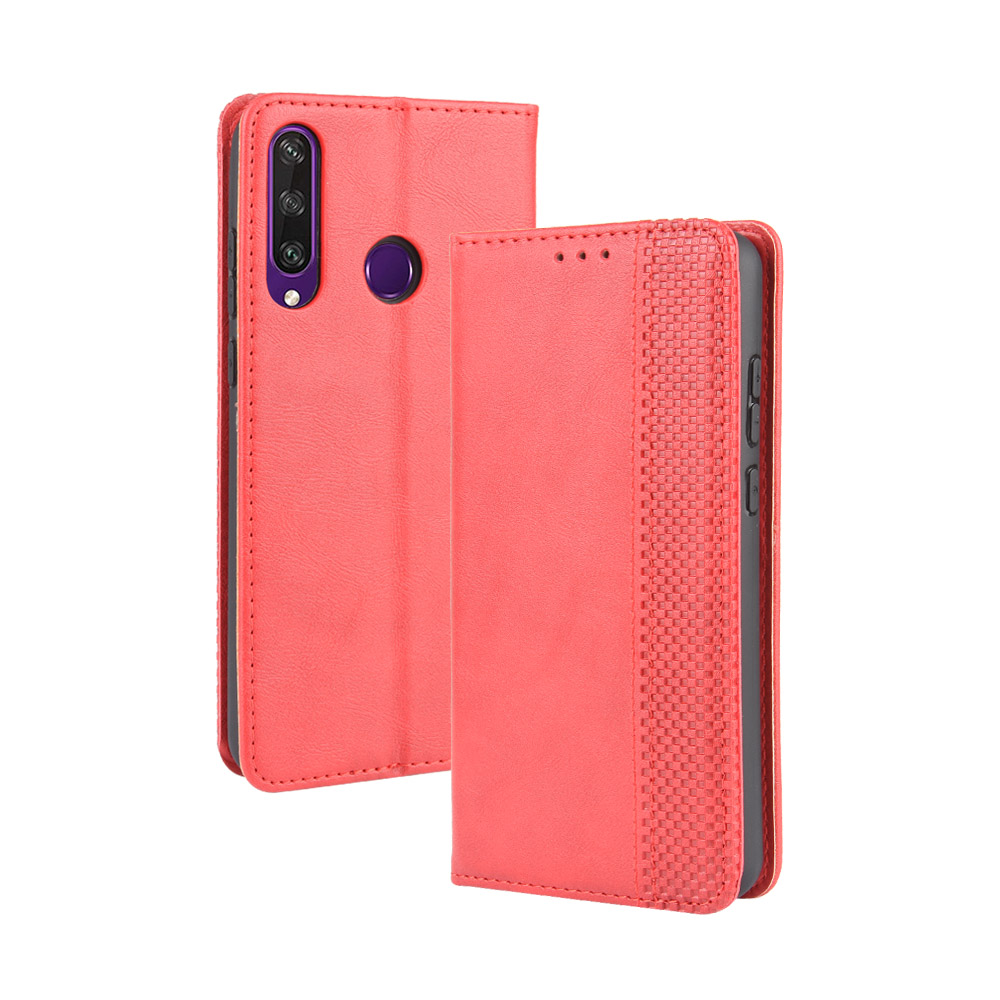 New Shinwo - Wallet Case For Huawei Y6P [Flip Vintage Leather] Flip Cover
