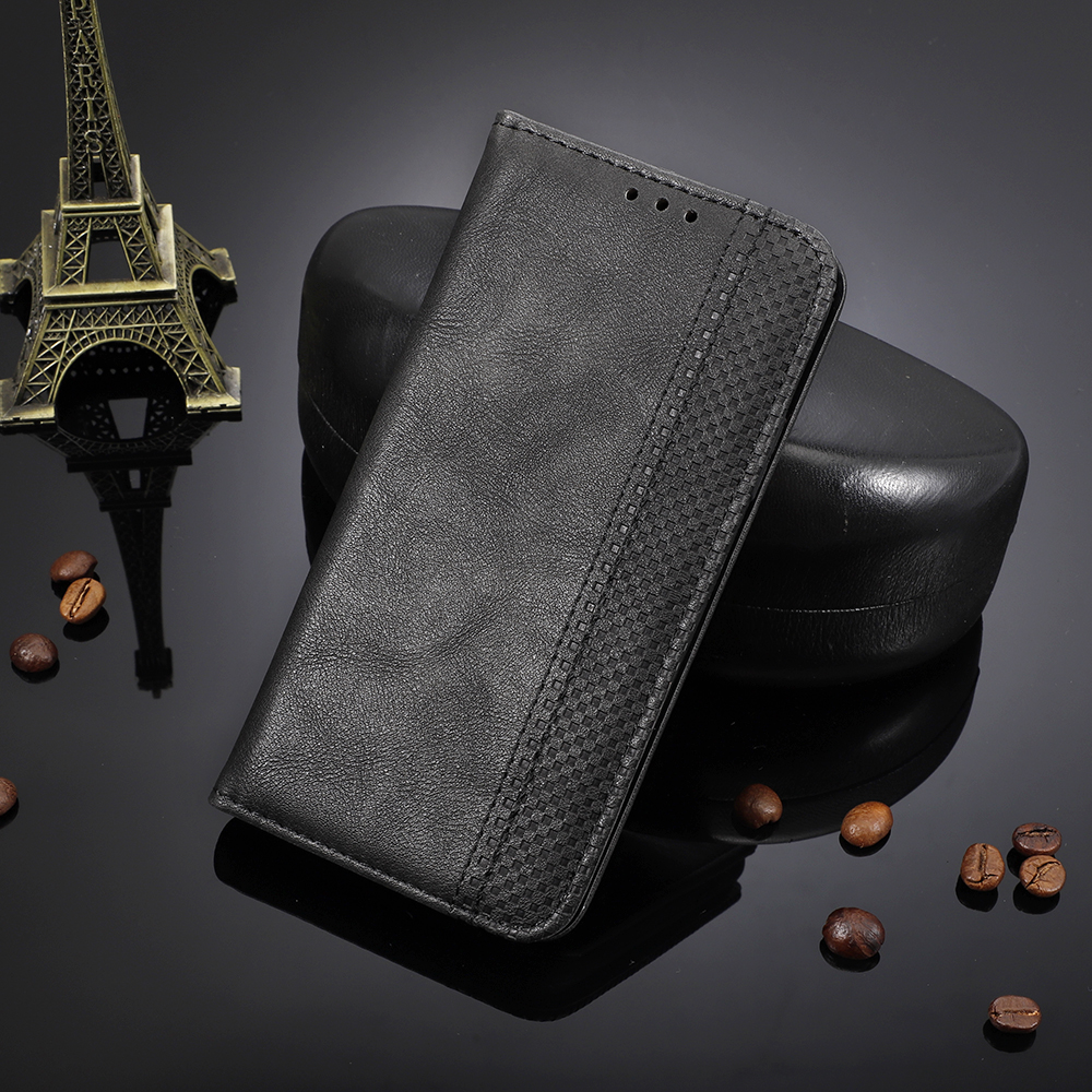 New Shinwo - Wallet Case For Samsung Galaxy A21s [Flip Vintage Leather] Flip Cover