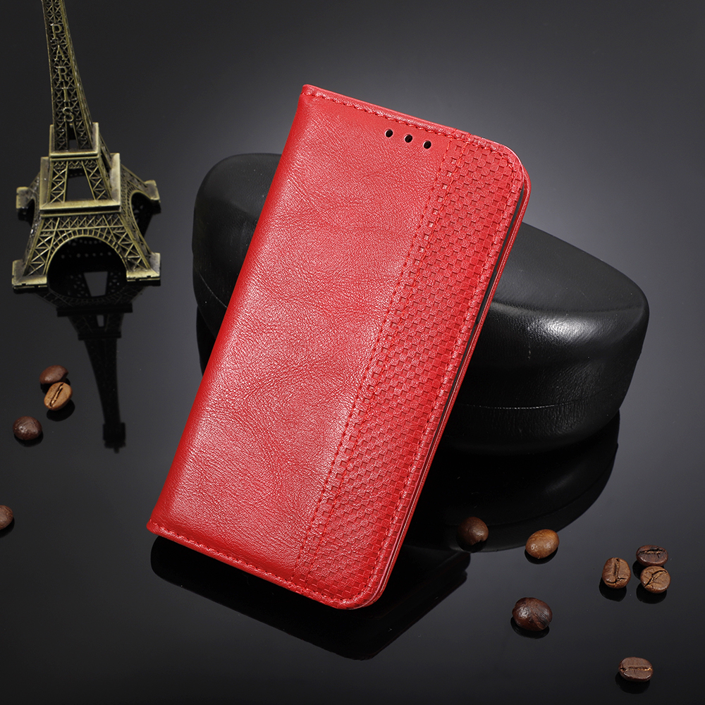 New Shinwo - Wallet Case For Samsung Galaxy A21s [Flip Vintage Leather] Flip Cover