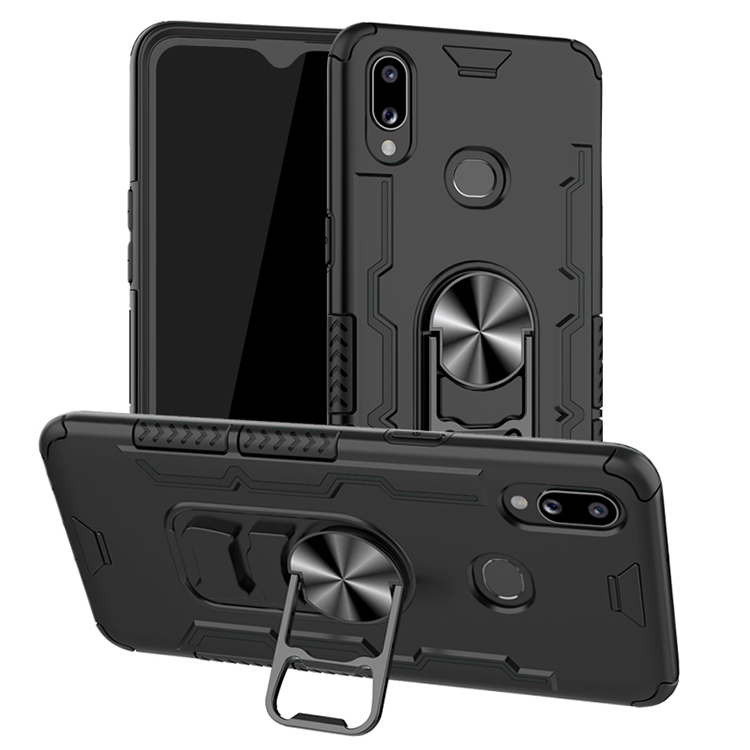 [1-Pack] Samsung Galaxy A10S Phone Case + [9H HD Clear Tempered Glass] Screen Protector