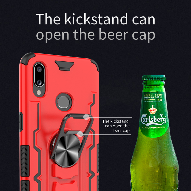 [1-Pack] Samsung Galaxy A10S Phone Case + [9H HD Clear Tempered Glass] Screen Protector