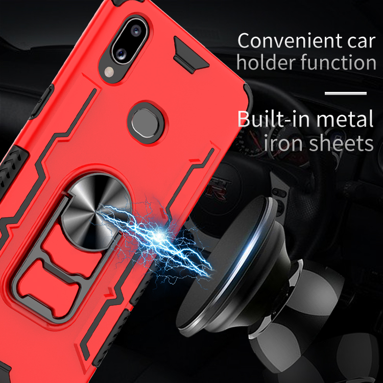 [1-Pack] Samsung Galaxy A10S Phone Case + [9H HD Clear Tempered Glass] Screen Protector