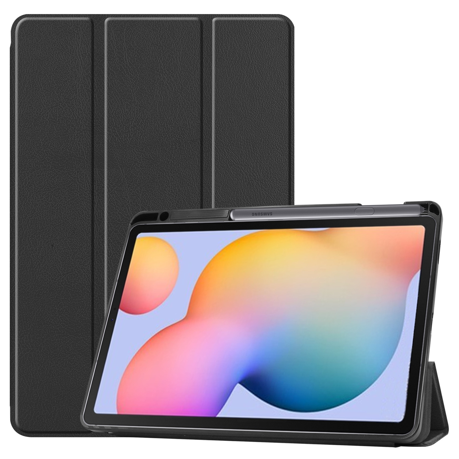Case for Samsung Galaxy Tab S6 Lite 10.4 Inch 2020 (Model SM-P610/P615), Slim Tri-Fold Stand