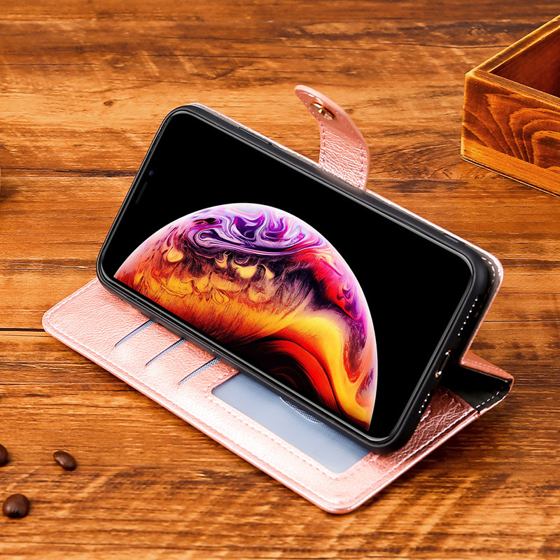 Zipper Phone Cases For Xiaomi Poco X3 Pro Poco M3 Mi 10T Pro 5G [Retro fashion] Wallet Leather Cover