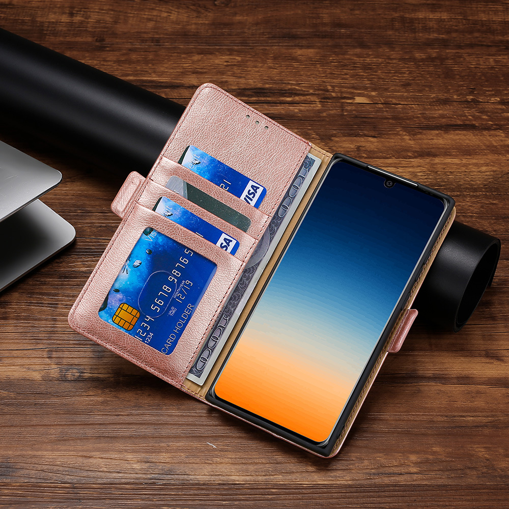 Newest Wallet Cover Casing for Samsung Galaxy A21s A02S A11 M11 Leather Magnetic Card Slot