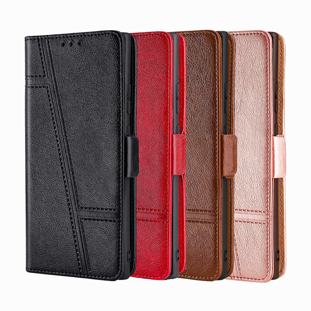 Newest Wallet Cover Casing for Samsung Galaxy A21s A02S A11 M11 Leather Magnetic Card Slot