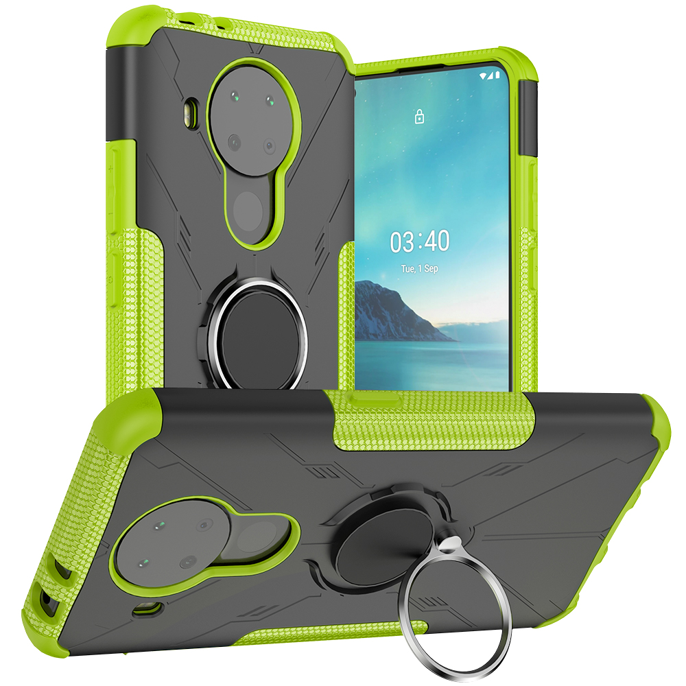 Phone Case for Nokia 3.4 - 6.39&quot; [Drop-protection] with Car Magnetic Ring Holder