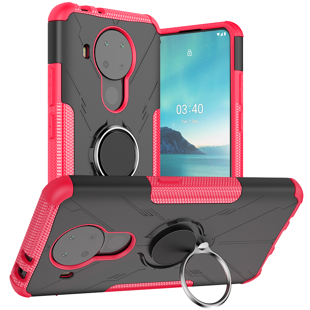 Phone Case for Nokia 3.4 - 6.39&quot; [Drop-protection] with Car Magnetic Ring Holder