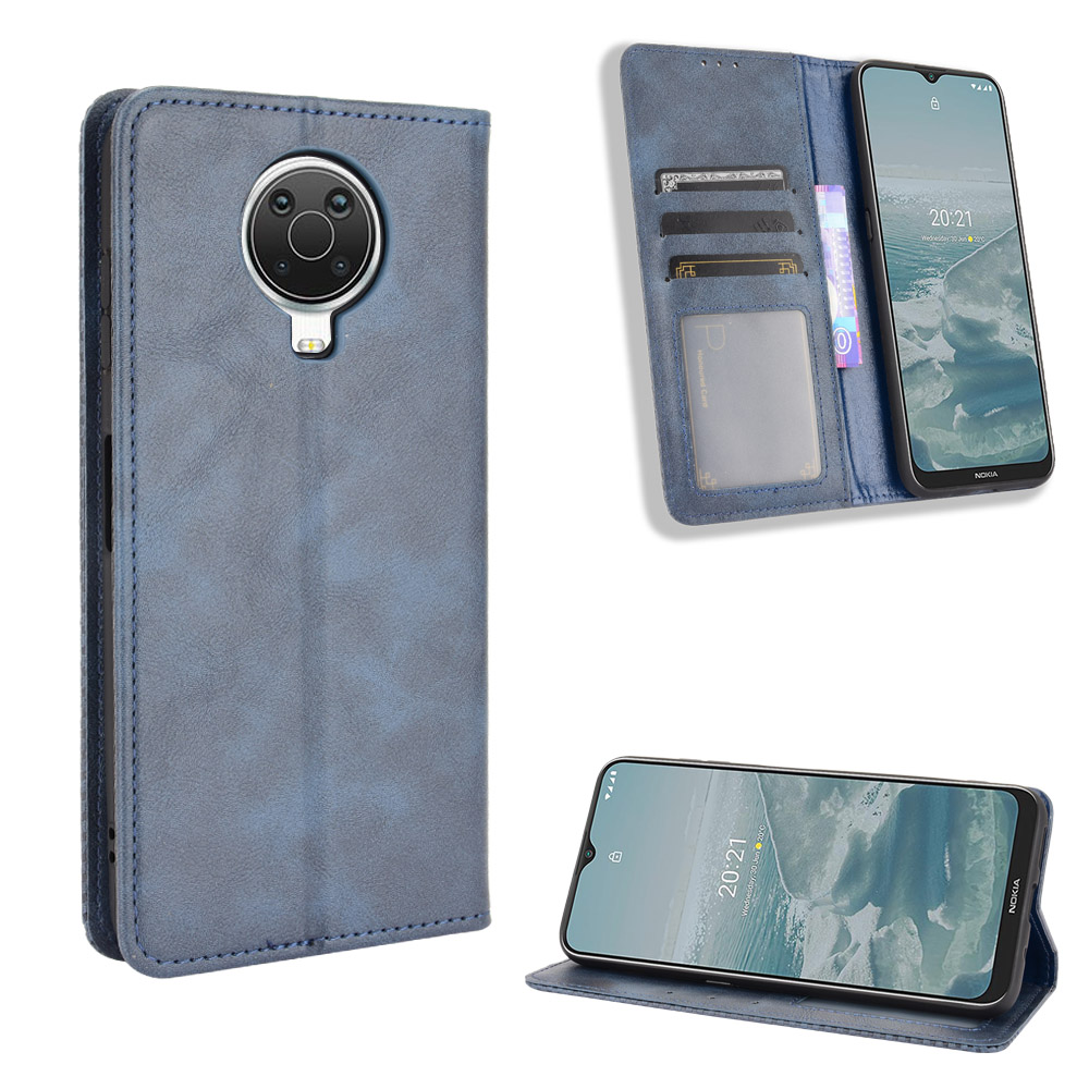 Nokia G10 Case Nokia G20 Case Wallet Leather Phone Case Shockproof Durable Retro Flip Cover