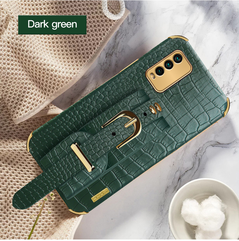 Case for Xiaomi Poco M3 X3 NFC X3 Pro Poco F3 MI 10T Pro MI 10 Pro Crocodile Leather Phone Case