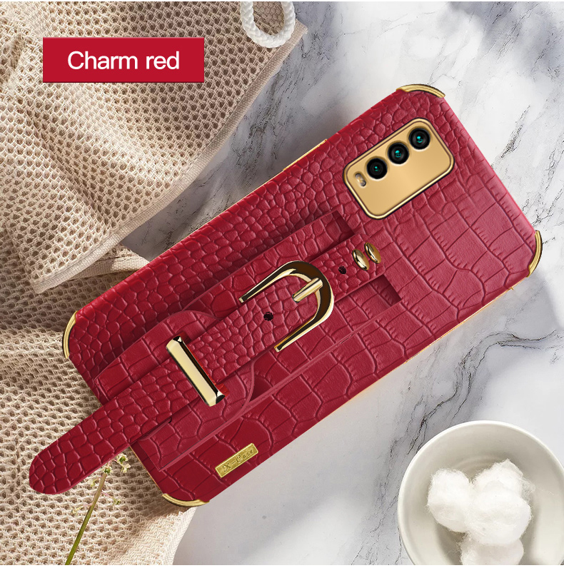 Case for Xiaomi Poco M3 X3 NFC X3 Pro Poco F3 MI 10T Pro MI 10 Pro Crocodile Leather Phone Case