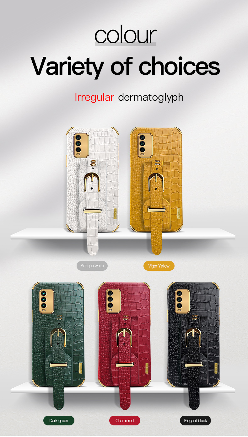 Case for Xiaomi Poco M3 X3 NFC X3 Pro Poco F3 MI 10T Pro MI 10 Pro Crocodile Leather Phone Case