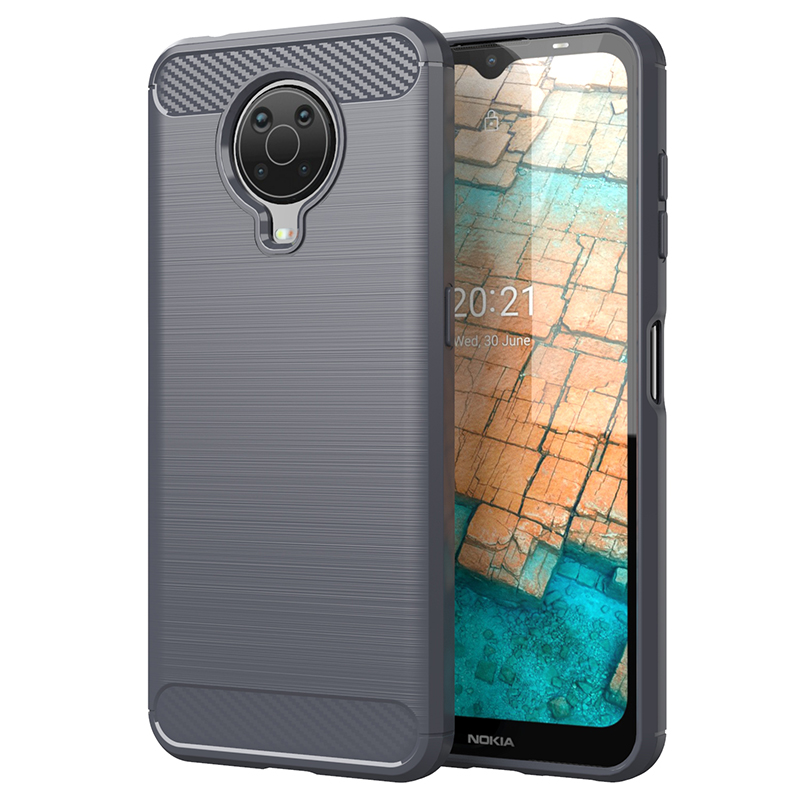 Shinwo - Phone Case for Nokia G10 Nokia G20 Cover Carbon Fiber Soft TPU Back Cover