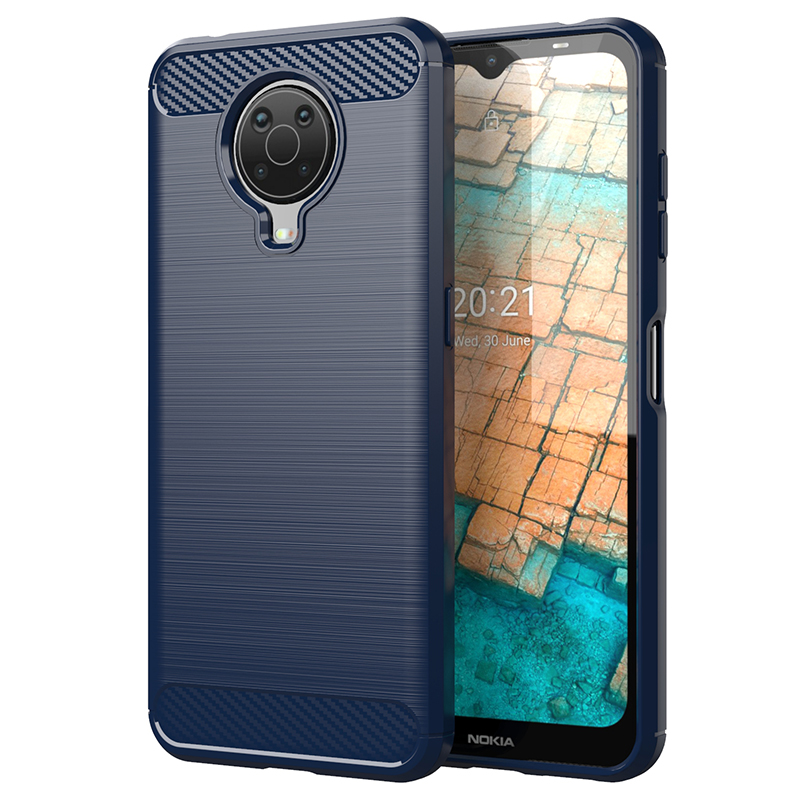 Shinwo - Phone Case for Nokia G10 Nokia G20 Cover Carbon Fiber Soft TPU Back Cover