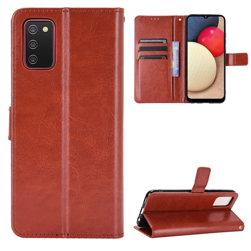 Leather Wallet Phone Case for Samsung Galaxy A03s - 6.5inch Flip cover