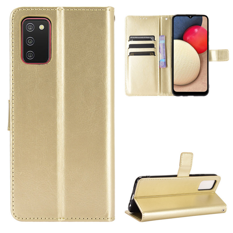 Leather Wallet Phone Case for Samsung Galaxy A03s - 6.5inch Flip cover