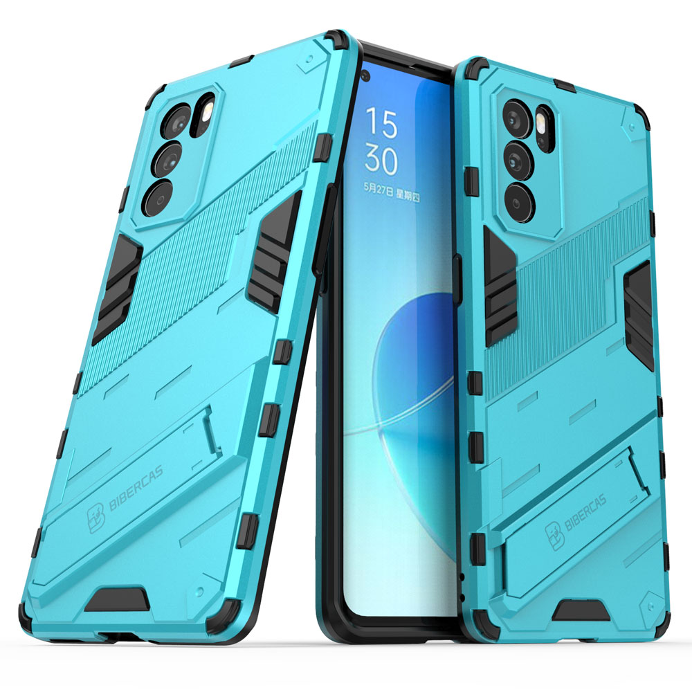 OPPO Reno 6 5G Phone Case Amor [Drop-protection] with Car Magnetic Ring Holder