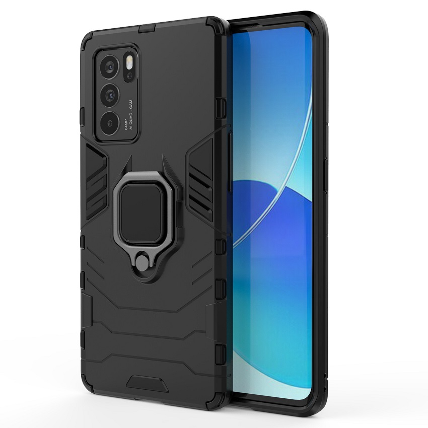 OPPO Reno 6 5G Case,Phone Case for OPPO Reno 6 5G / OPPO Reno6 5G [Drop-protection] with Car Magnetic Ring Holder