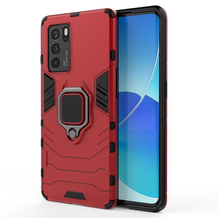 OPPO Reno 6 5G Case,Phone Case for OPPO Reno 6 5G / OPPO Reno6 5G [Drop-protection] with Car Magnetic Ring Holder