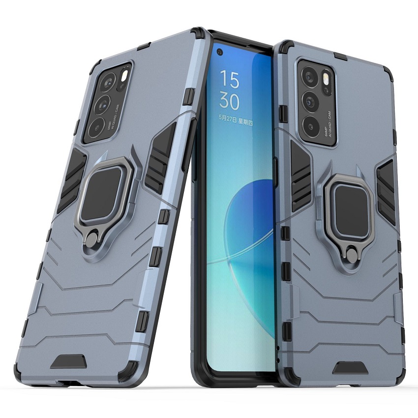 OPPO Reno 6 5G Case,Phone Case for OPPO Reno 6 5G / OPPO Reno6 5G [Drop-protection] with Car Magnetic Ring Holder