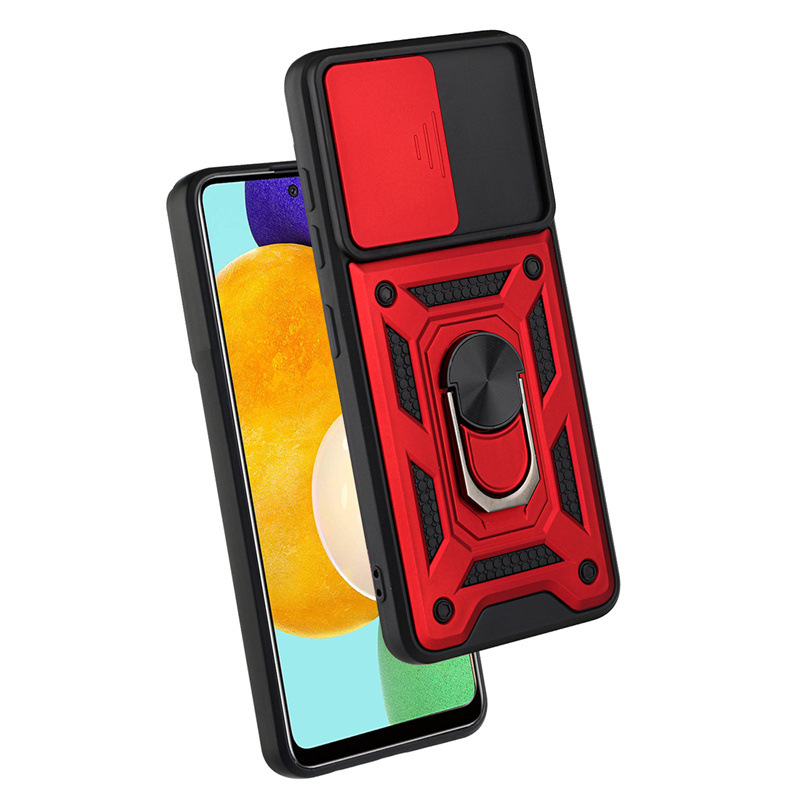 Samsung Galaxy A32 4G Phone Case ,Samsung Galaxy A32 4G TPU+PC Metal Ring Grip Kickstand Protective Case Cover
