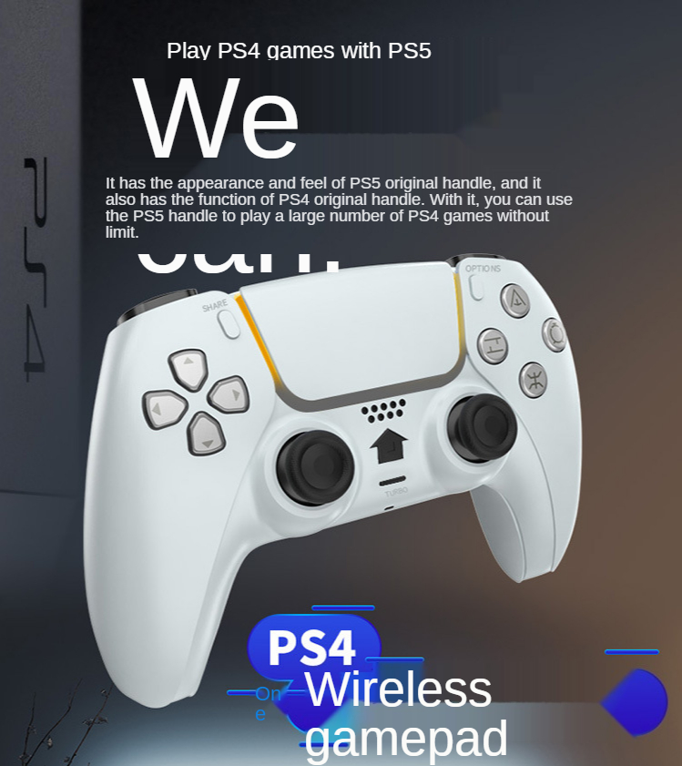 For PS4 Wireless Controller Dual Sense PlayStation4 Joystick 6-Axis Double Vibration Gamepad For PS4 Console PC Laptop Android