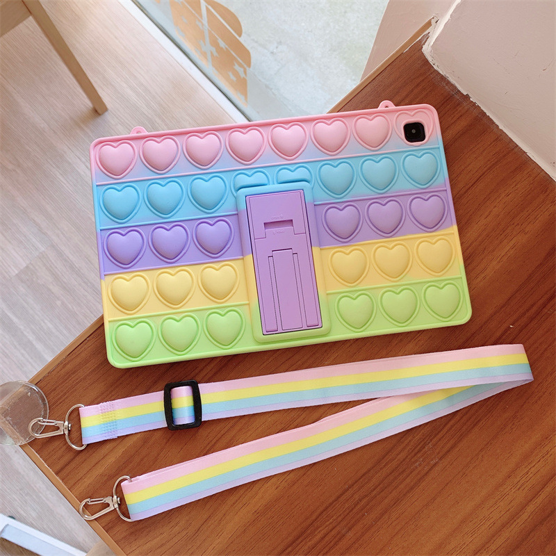 Love Bubble Tablet Case For iPad 9.7 2017 / 2018 iPad Pro 10.5 / Air3 2019 iPad 6 / Air 2 iPad 5 / Air iPad 10.2 2019/2020 iPad Pro 9.7