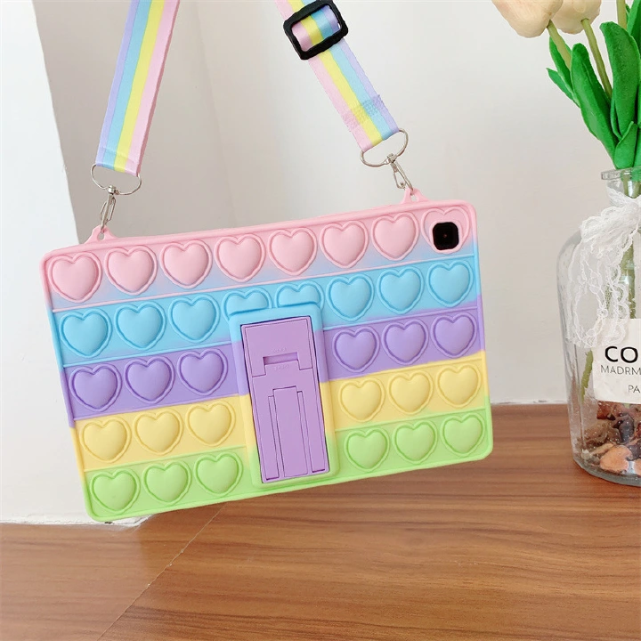 Love Bubble Tablet Case For iPad 9.7 2017 / 2018 iPad Pro 10.5 / Air3 2019 iPad 6 / Air 2 iPad 5 / Air iPad 10.2 2019/2020 iPad Pro 9.7