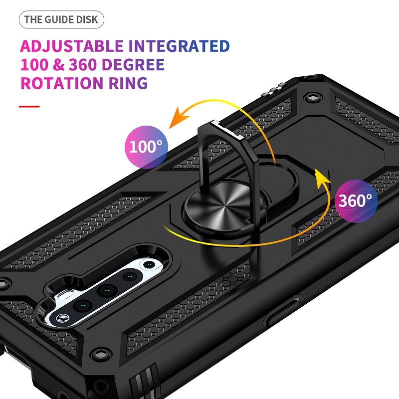 Oppo Reno 2Z / Reno 2F Case,Phone Case for Oppo Reno 2 Z / Reno 2 F [Drop-protection] with Car Magnetic Ring Holder